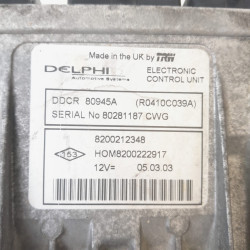 CENTRALITA MOTOR UCE RENAULT CLIO II FASE II (B/CB0) K9K702MOTOR K9K B78200212348