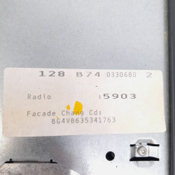 SISTEMA AUDIO / RADIO CD RENAULT LAGUNA II (BG0) 8200525903T