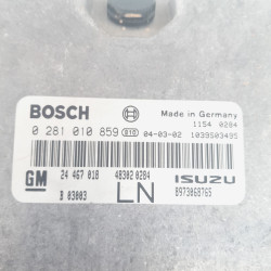 CENTRALITA MOTOR UCE OPEL ASTRA G BERLINA Z17DTL0281010859