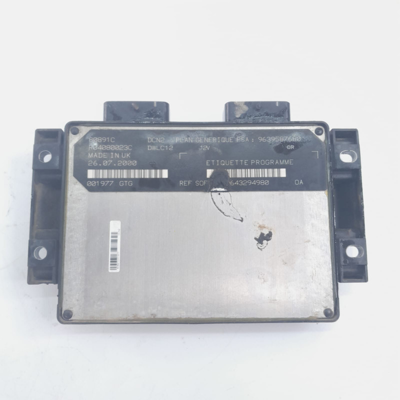 CENTRALITA MOTOR UCE CITROEN XSARA BERLINA WJY9639587680