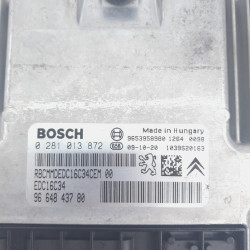 CENTRALITA MOTOR UCE CITROEN C4 BERLINA 0281013872