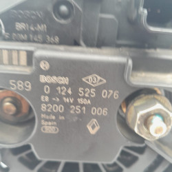 ALTERNADOR RENAULT LAGUNA II (BG0) F9Q758MOTOR F9Q D60214525076