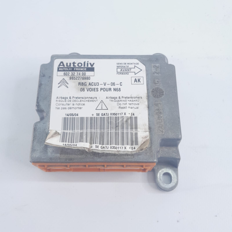 CENTRALITA AIRBAG CITROEN XSARA PICASSO D-RHY9652276980