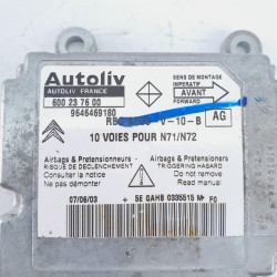 CENTRALITA AIRBAG CITROEN XSARA BERLINA D-RHY9646469180