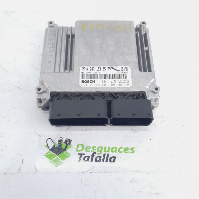 CENTRALITA MOTOR UCE MERCEDES-BENZ CLASE E (BM 211) BERLINA 647961A6471530579