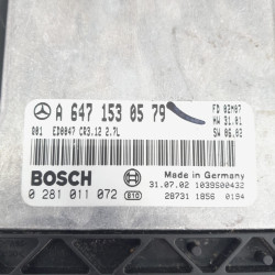 CENTRALITA MOTOR UCE MERCEDES-BENZ CLASE E (BM 211) BERLINA 647961A6471530579