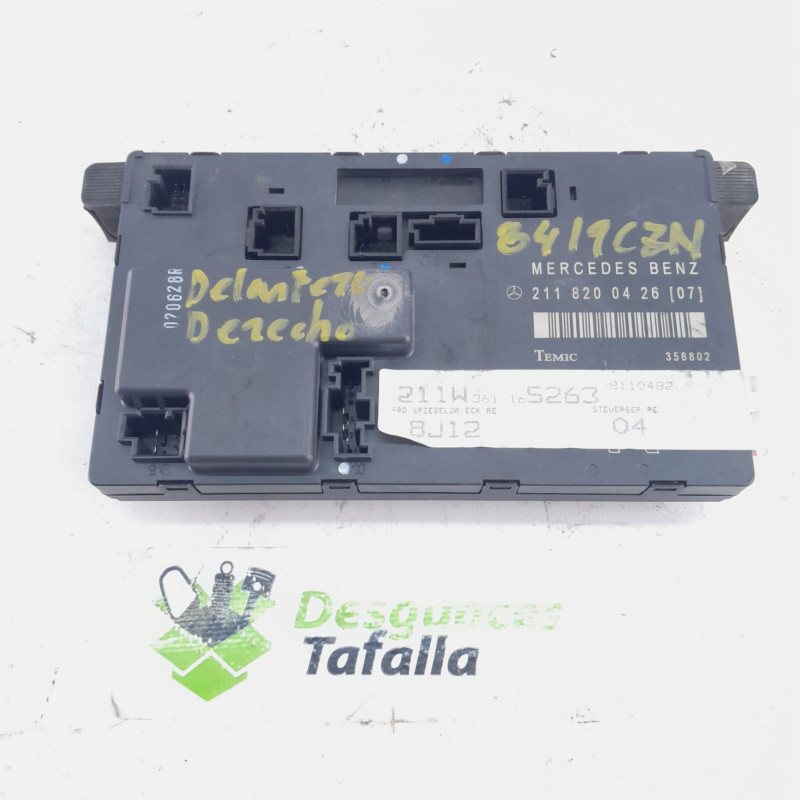 MODULO ELECTRONICO MERCEDES-BENZ CLASE E (BM 211) BERLINA 6479612118200426