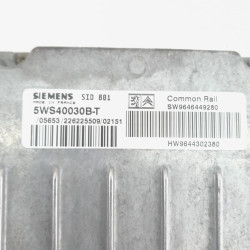 CENTRALITA MOTOR UCE PEUGEOT 307 (S1)(04.2001) RHYDW10TDTIPO RHY5WS40030BT