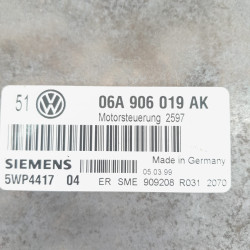 CENTRALITA MOTOR UCE VOLKSWAGEN GOLF IV BERLINA (1J1)(10.1997) AKL06A906019AK