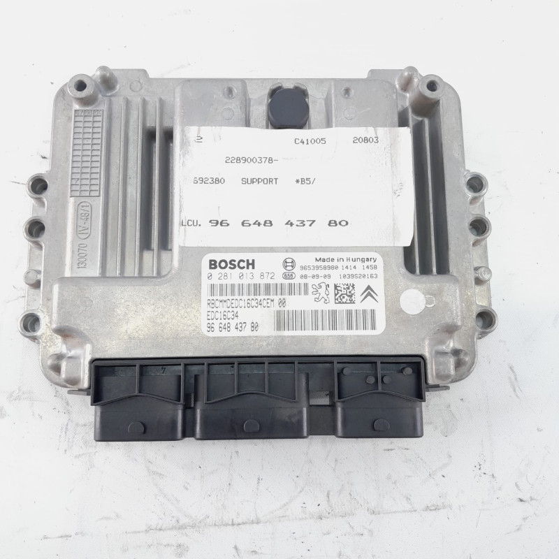 CENTRALITA MOTOR UCE CITROEN C4 BERLINA 9HYDV6TED4TIPO 9HY9664843780