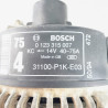 ALTERNADOR HONDA CIVIC BERL. 3/4 (EG/EH) 0123315007