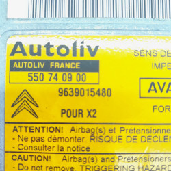 CENTRALITA AIRBAG CITROEN XANTIA BERLINA RHYDW10TDMOTOR RHY9639015480