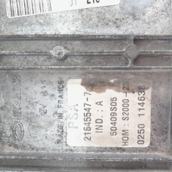 CENTRALITA MOTOR UCE PEUGEOT 206 KFXMOTOR KFW9641815780