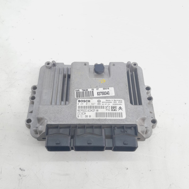 CENTRALITA MOTOR UCE PEUGEOT 307 BERLINA (S2) 0281011627