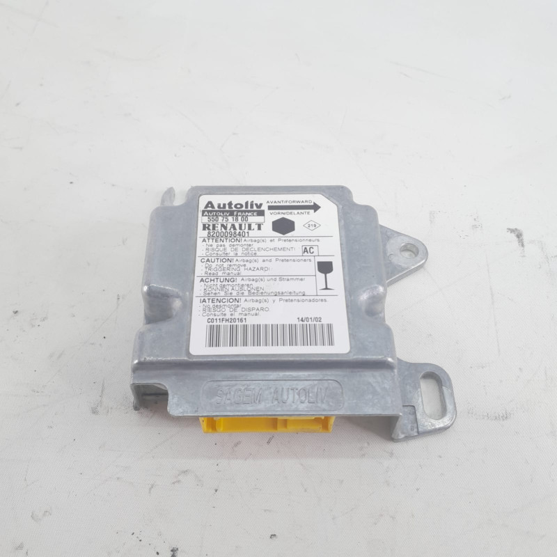 CENTRALITA AIRBAG RENAULT KANGOO I (F/KC0) F8Q630TIPO: F8Q P68200098401