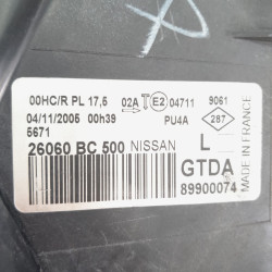 FARO IZQUIERDO NISSAN MICRA (K12E) 26060BC500