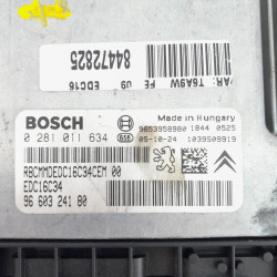 CENTRALITA MOTOR UCE PEUGEOT 307 BREAK/ SW (S2) 0281011634