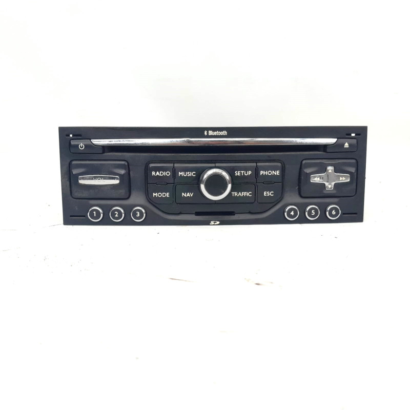 SISTEMA AUDIO / RADIO CD CITROEN C4 BERLINA 9HZDV6TED4TIPO 9HZ01800299