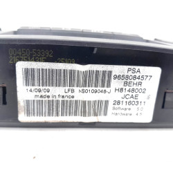 MANDO CLIMATIZADOR CITROEN C4 BERLINA 9HZDV6TED4TIPO 9HZ9658084577