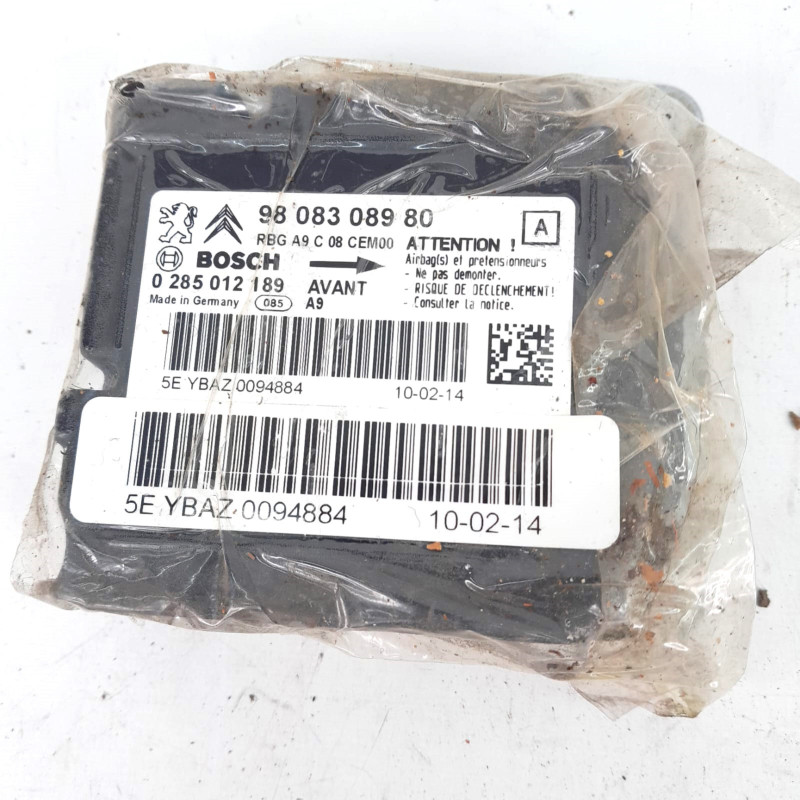 CENTRALITA AIRBAG PEUGEOT 208 HM019808308980