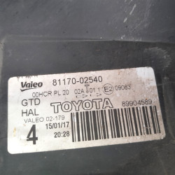 FARO DERECHO TOYOTA AURIS (E15) 1NDTV8117002540