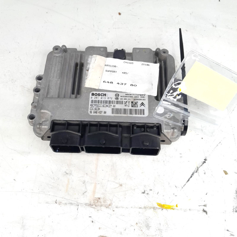 CENTRALITA MOTOR UCE CITROEN C4 BERLINA 9HXDV6ATED4TIPO: 9HX0281013872