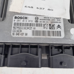 CENTRALITA MOTOR UCE CITROEN C4 BERLINA 9HXDV6ATED4TIPO: 9HX0281013872
