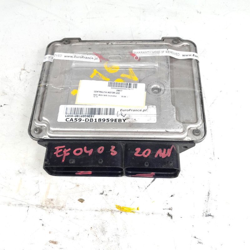 CENTRALITA MOTOR UCE SEAT IBIZA BERLINA (6J5) BMS045906013AD