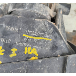 FARO ANTINIEBLA IZQUIERDO RENAULT MEGANE I SCENIC (JA0) K7M702K7M7700835209N
