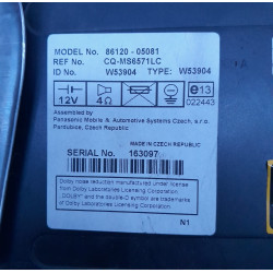 SISTEMA AUDIO / RADIO CD TOYOTA AVENSIS BERLINA (T25) 2ADFTV2AD5590205050H