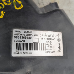 FARO DERECHO PEUGEOT 307 (S1)(04.2001) RHRDW10BTED4TIPO: RHR9634369480