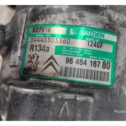 COMPRESOR AIRE ACONDICIONADO PEUGEOT 807 4HXDW12TED4FAP4HW9646416780