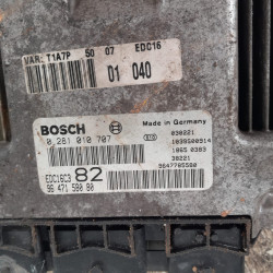 CENTRALITA MOTOR UCE PEUGEOT 206 8HX0281010707