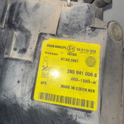 FARO DERECHO VOLKSWAGEN CADDY (2K)(02.2004) BSU2K0941006B