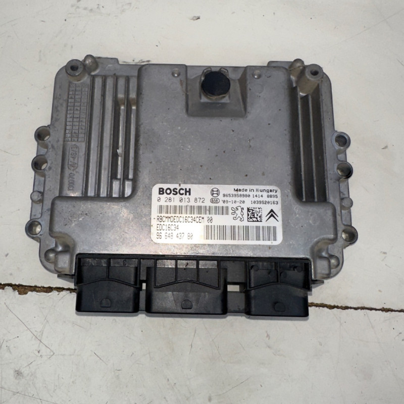 CENTRALITA MOTOR UCE CITROEN BERLINGO FURGÓN SIN DOCUMENTACIÓN0281013872
