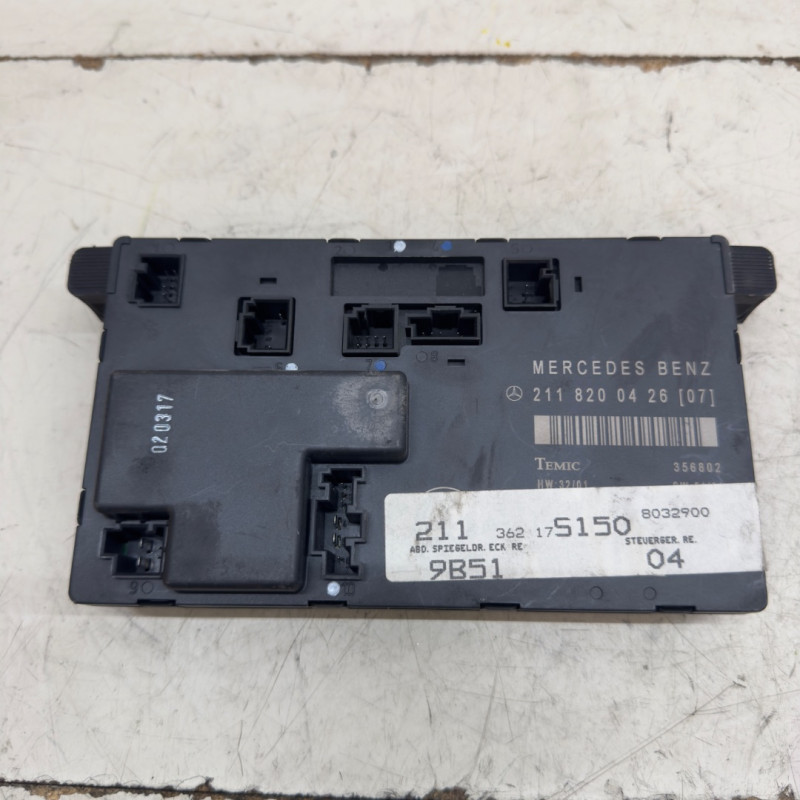MODULO ELECTRONICO MERCEDES-BENZ CLASE E (BM 211) BERLINA 6479612118200426