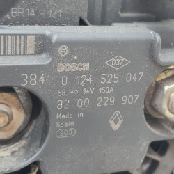 ALTERNADOR RENAULT LAGUNA II (BG0) F9Q754MOTOR F9Q N70124525047