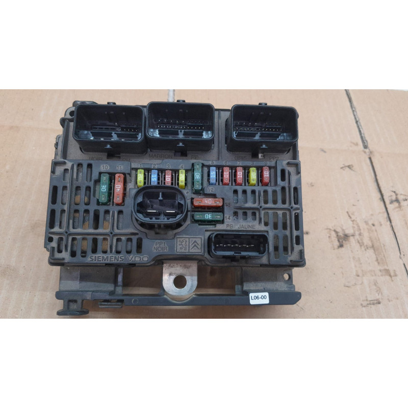 CAJA RELES / FUSIBLES CITROEN C4 BERLINA 9HXDV6ATED4TIPO: 9HX