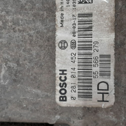 CENTRALITA MOTOR UCE OPEL ZAFIRA B Z19DTSIN DOCUMENTACION0281014452