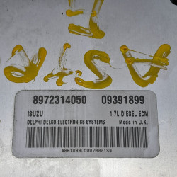 CENTRALITA MOTOR UCE OPEL ASTRA G BERLINA Y17DT8972314050