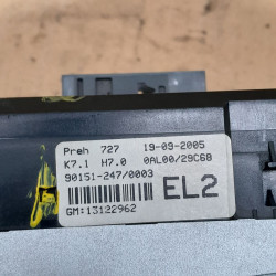 MANDO CALEFACCION / AIRE ACONDICIONADO OPEL ASTRA H BERLINA Z16XEP13122962