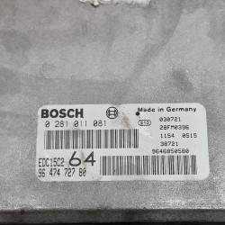 CENTRALITA MOTOR UCE PEUGEOT 307 BREAK / SW (S1)(04.2002) D-RHS0281011081