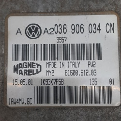 CENTRALITA MOTOR UCE VOLKSWAGEN GOLF IV BERLINA (1J1)(10.1997) AZD036906034CN