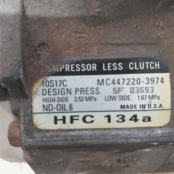 COMPRESOR AIRE ACONDICIONADO TOYOTA AVENSIS BERLINA (T25) 1ZZFEHFC134A