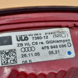 PILOTO TRASERO DERECHO AUDI A6 BERLINA (4F2) AUK4F5945096