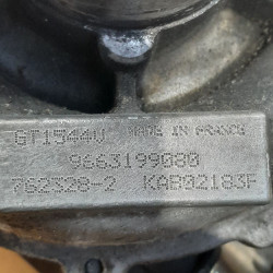 TURBOCOMPRESOR PEUGEOT 307 BERLINA (S2) 9HVDV6ATED4MOTOR 9HX9663199080