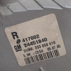 PILOTO TRASERO DERECHO OPEL ASTRA H CARAVAN Z17DTH417002