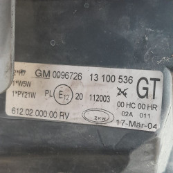 FARO DERECHO OPEL CORSA C Z12XEP13100536
