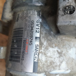 COMPRESOR AIRE ACONDICIONADO RENAULT KANGOO I (F/KC0) K9K U78200716562