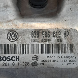 CENTRALITA MOTOR UCE SEAT IBIZA (6L1) ASY038906012HP